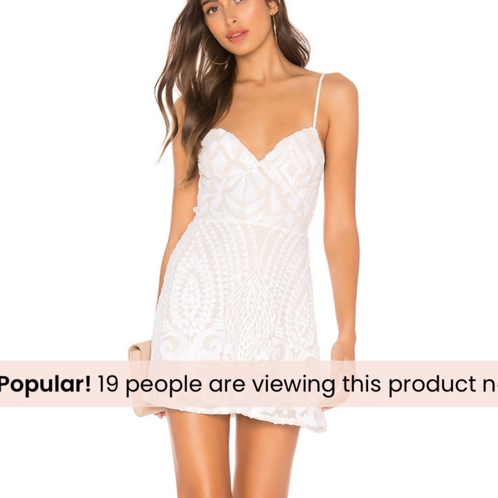 Super down White Dress